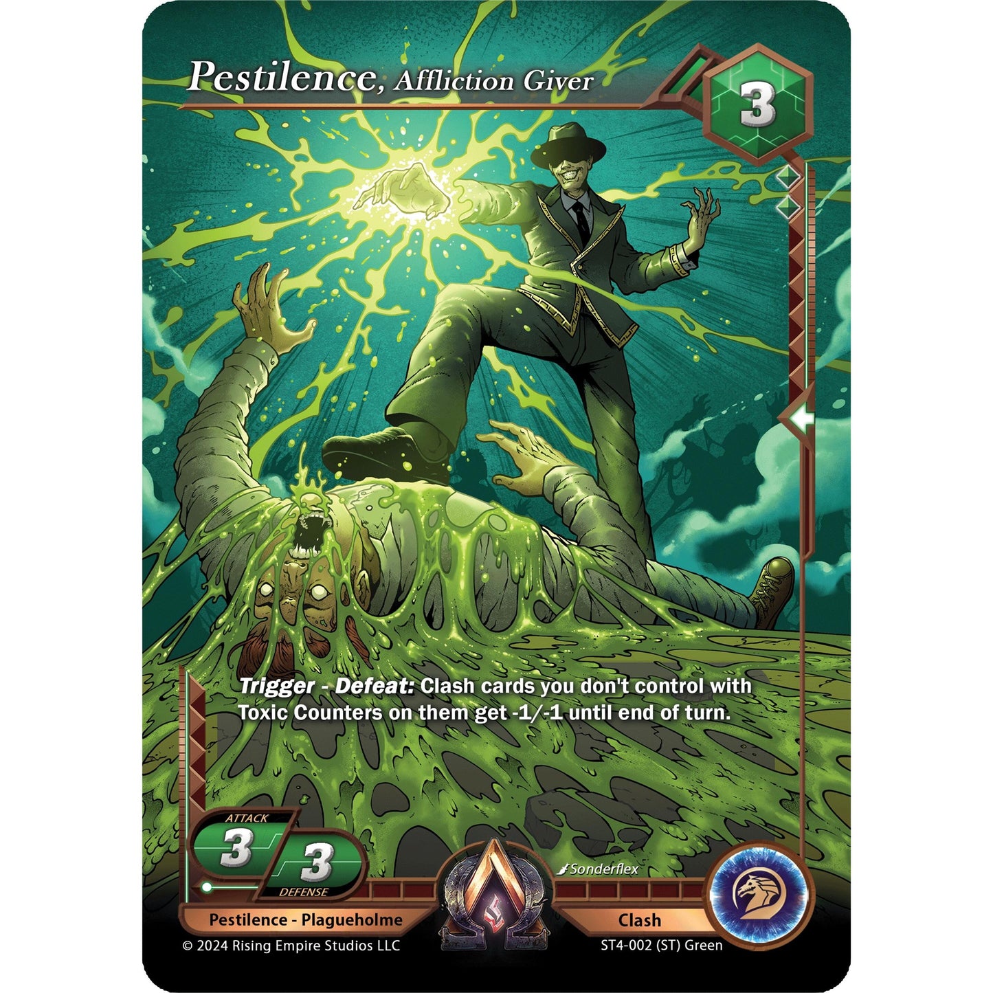 Image for Pestilence, Afflicition Giver (ST4-002) (AC4) - Alpha Clash