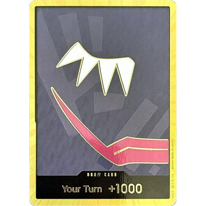 Image for DON!! Card (Rosinante) (Gold) (PRB-01) - One Piece Card Game