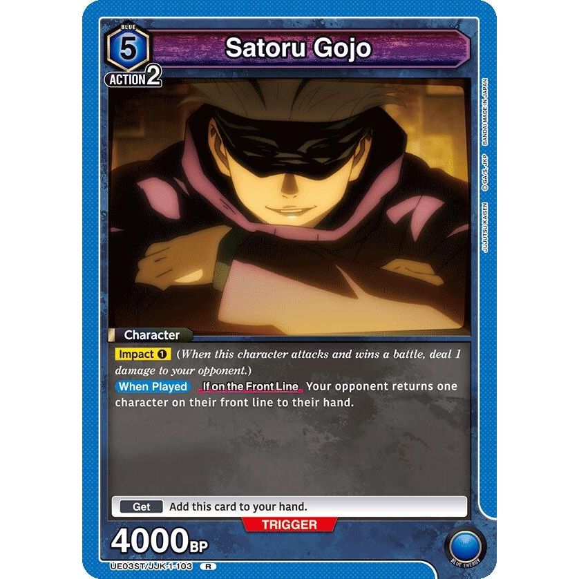 Image for Satoru Gojo (103) (UE03ST/JJK-1-103) (UE03ST) - Union Arena