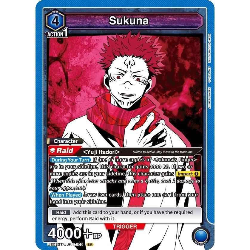 Image for Sukuna (SR) (UE03ST/JJK-1-105) (UE03ST) - Union Arena
