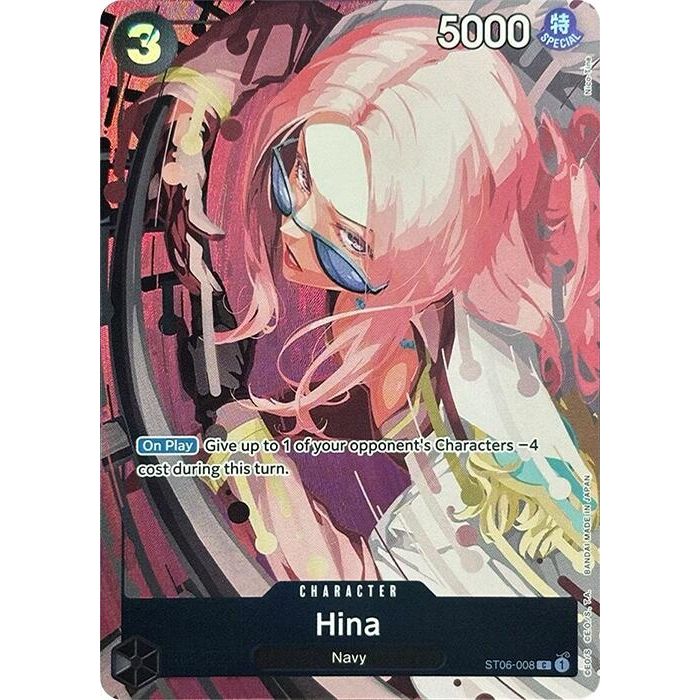 Image for Hina (Premium Card Collection -Best Selection Vol. 2-) (ST06-008) (OP-PR) - One Piece Card Game
