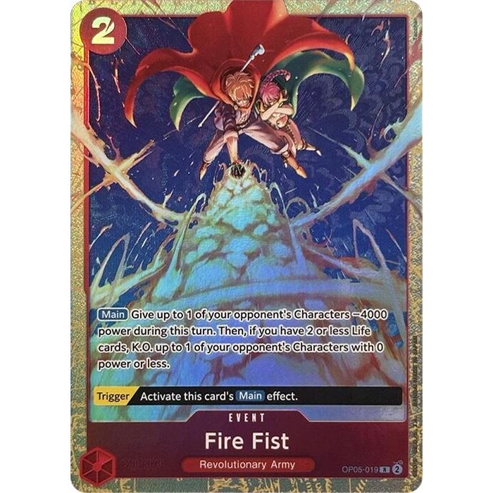 Image for Fire Fist (Premium Card Collection -Best Selection Vol. 2-) (OP05-019) (OP-PR) - One Piece Card Game