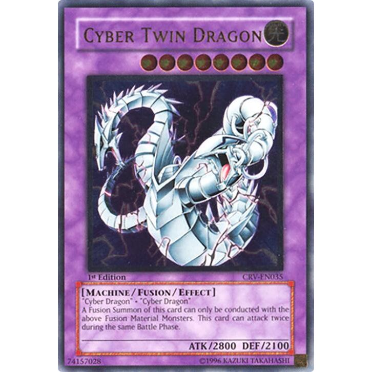 Image for Cyber Twin Dragon (UTR) (CRV-EN035) (CRV) - YuGiOh