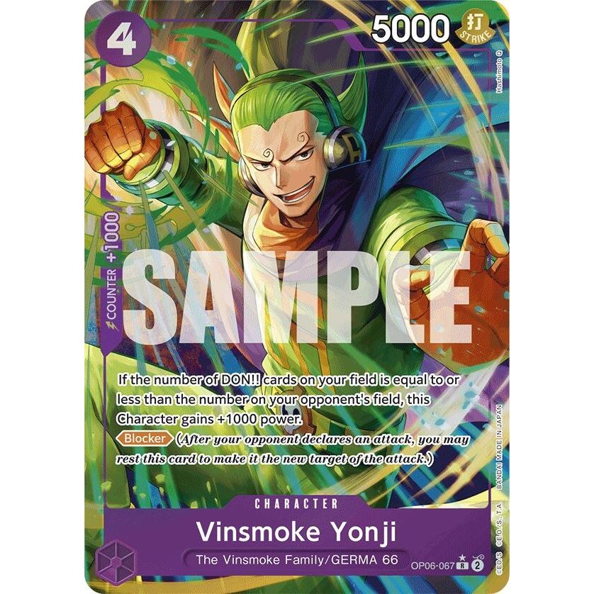 Image for Vinsmoke Yonji (OP06-067) (Alternate Art) (OP06-067) (PRB-01) - One Piece Card Game
