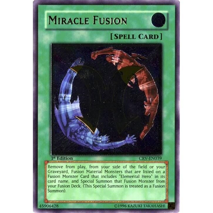 Image for Miracle Fusion (UTR) (CRV-EN039) (CRV) - YuGiOh
