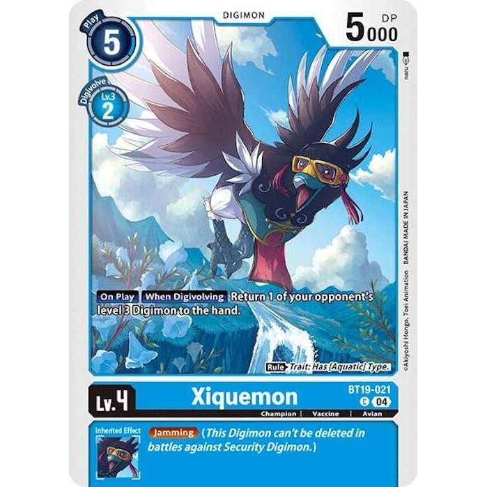 Image for Xiquemon (BT19-021 C) (BT18-19) - Digimon Card Game