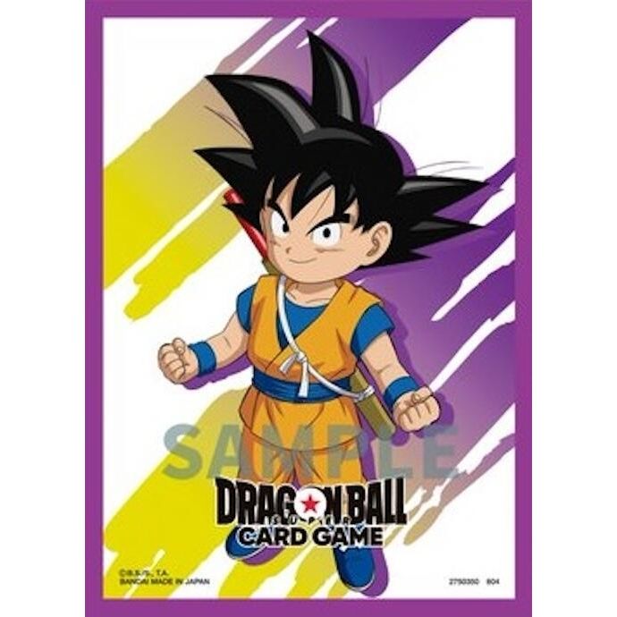 Image for Dragon Ball Super Fusion World Card Game Official Sleeves - Son Goku (Mini) (64-Pack) - Card Sleeves