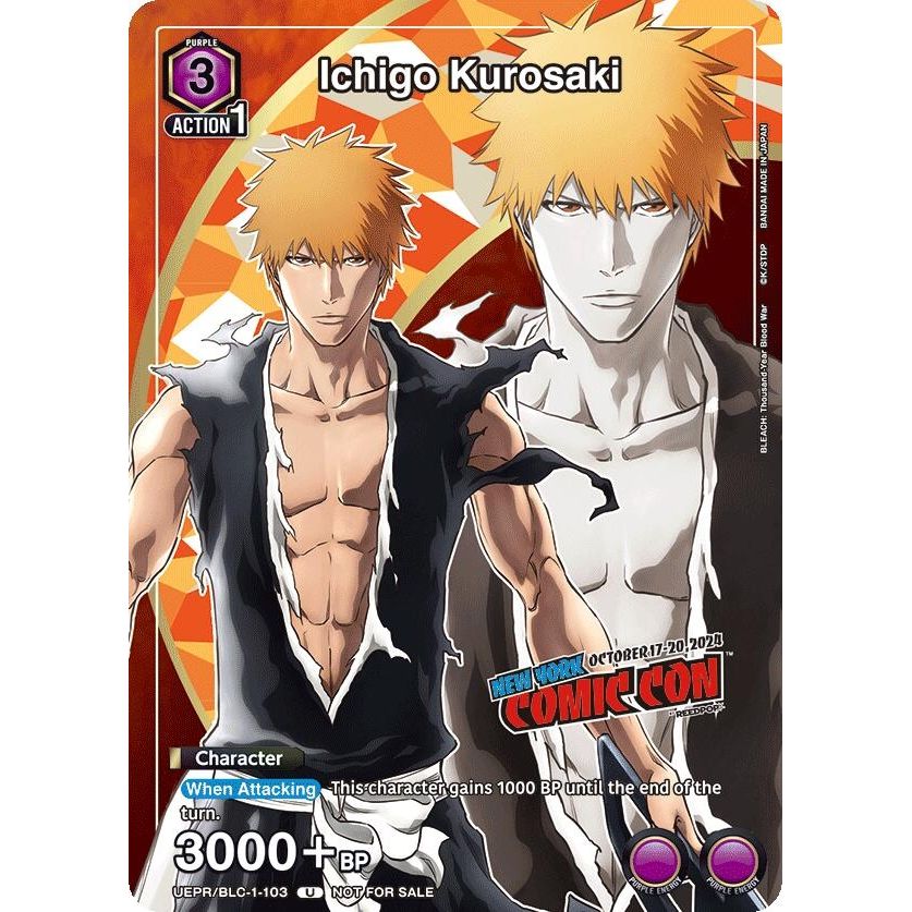 Image for Ichigo Kurosaki (New York Comic Con 2024) (UEPR/BLC-1-103) (UEPR) - Union Arena