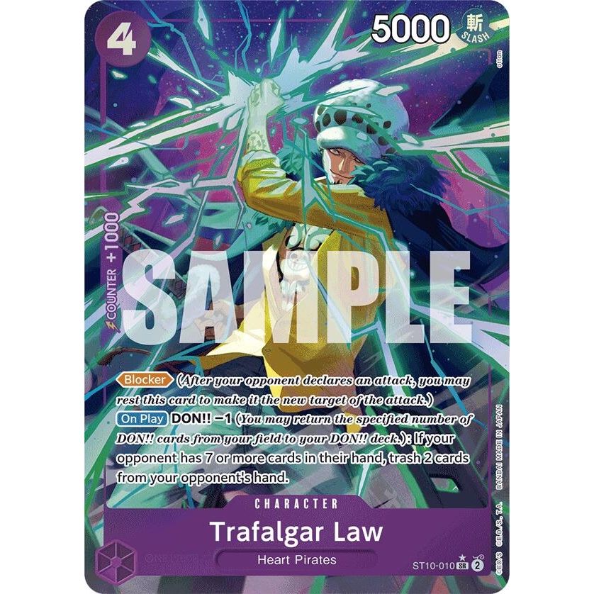 Image for Trafalgar Law (ST10-010) (Alternate Art) (ST10-010) (PRB-01) - One Piece Card Game
