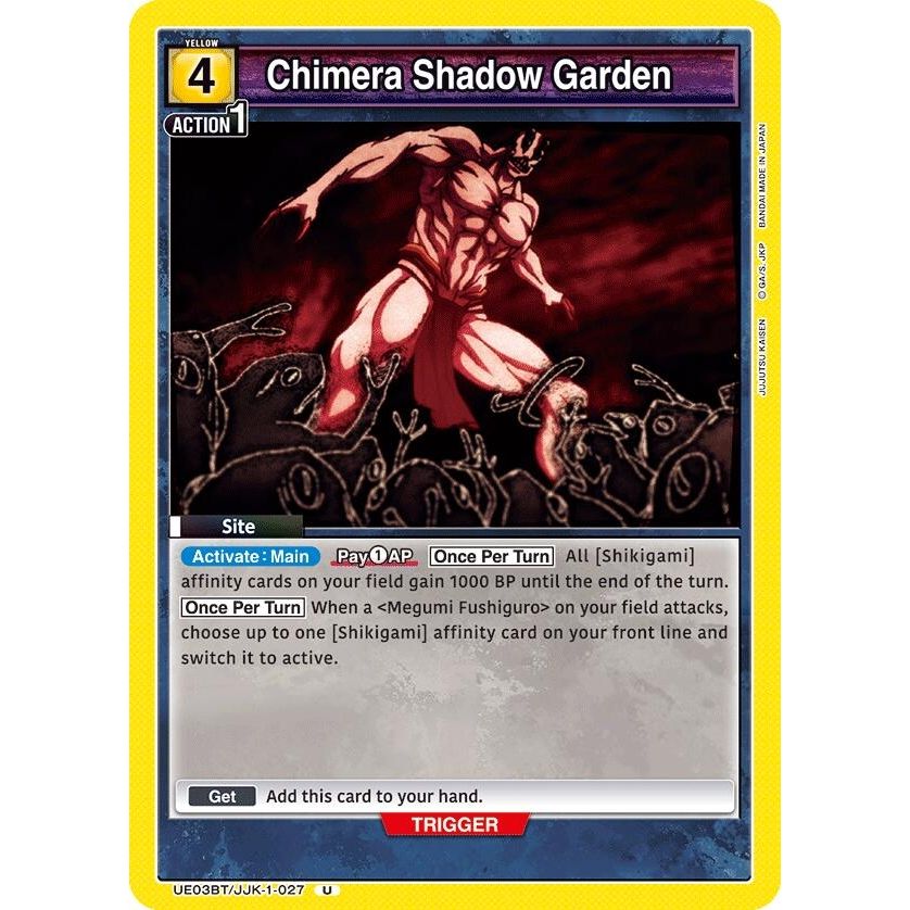 Image for Chimera Shadow Garden (UE03BT/JJK-1-027) (UE03BT) - Union Arena