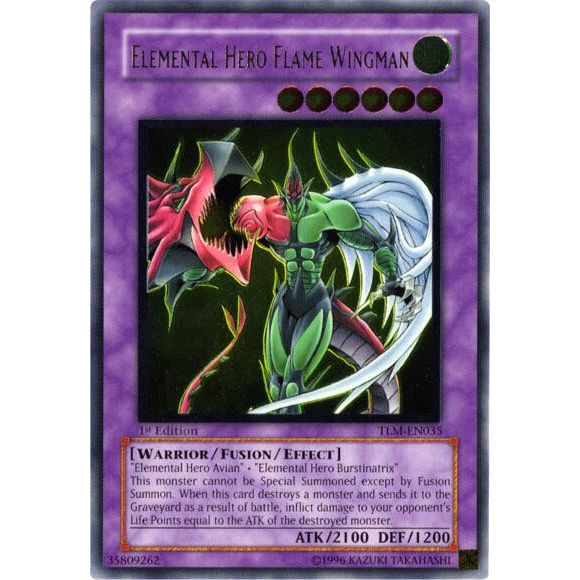 Image for Elemental HERO Flame Wingman (UTR) (TLM-EN035) (TLM) - YuGiOh