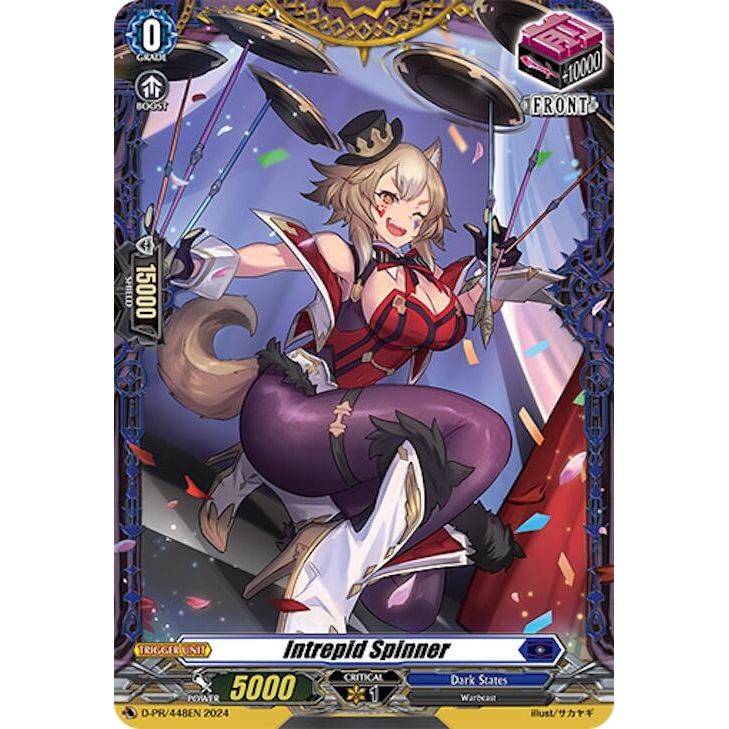 Image for Intrepid Spinner (D-PR/448EN) (D-PR) - Cardfight Vanguard