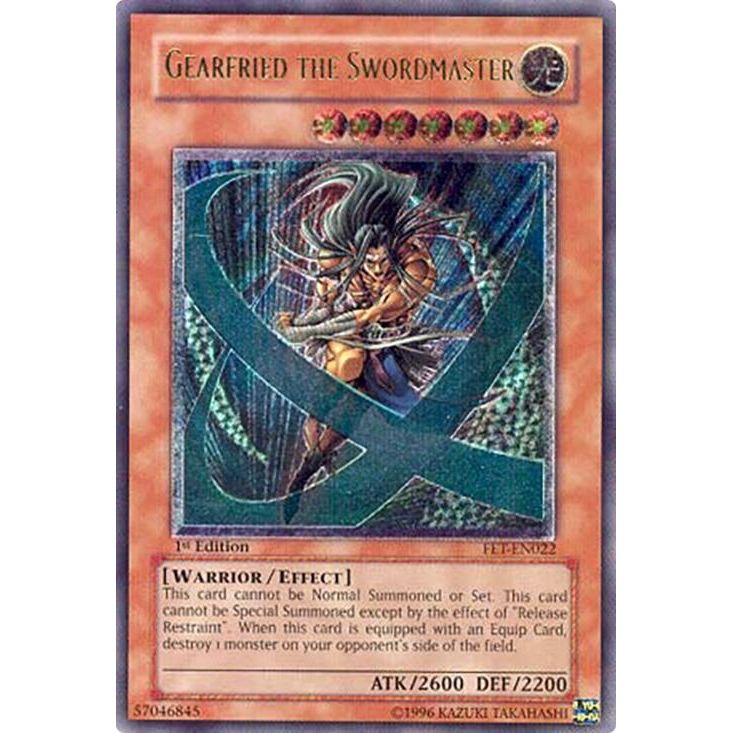 Image for Gearfried the Swordmaster (UTR) (FET-EN022) (FET) - YuGiOh