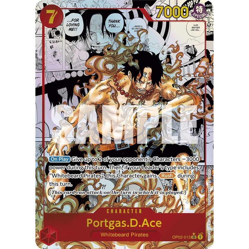 Image for Portgas.D.Ace (Manga) (OP02-013) (PRB-01) - One Piece Card Game