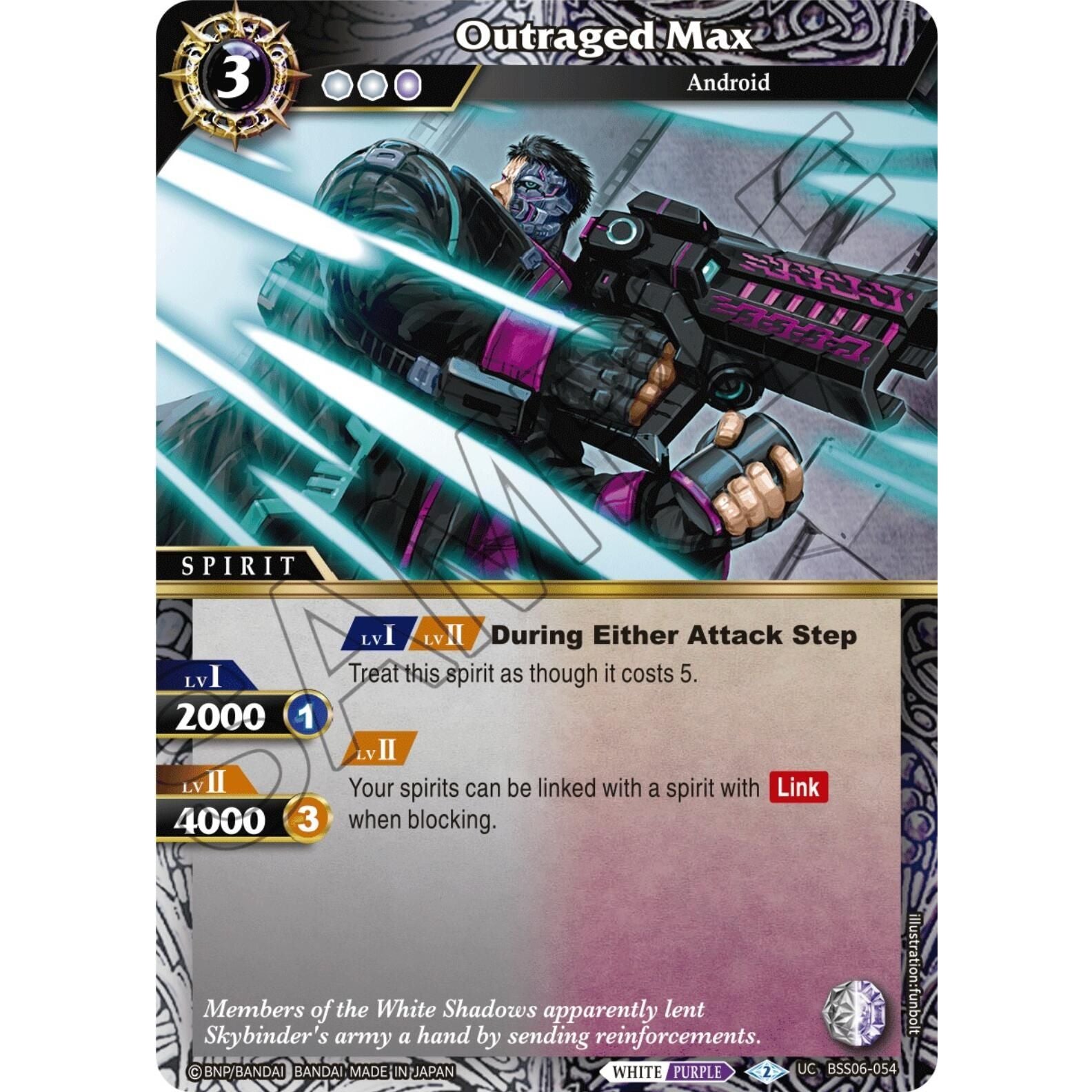 Image for Outraged Max (BSS06-054) (BSS06) - Battle Spirits Saga