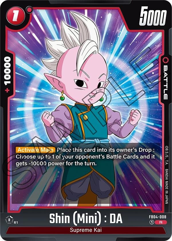 Image for Shin (Mini) : DA (FB04-008) (FB04) - Dragon Ball Super: Fusion World