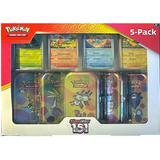 Image for Costco Pokemon Scarlet & Violet 151 Mini Tin 5-pack (Magneton) - Pokemon