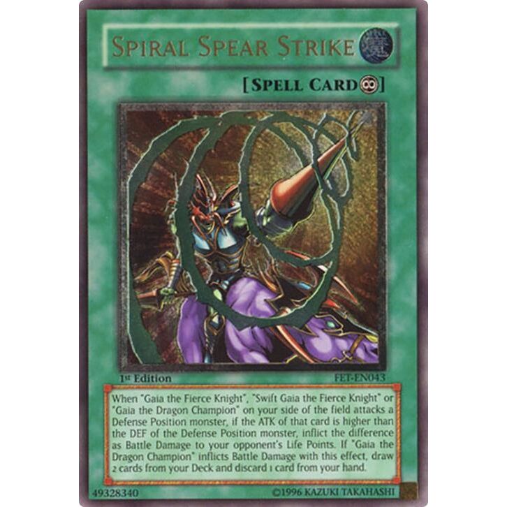 Image for Spiral Spear Strike (UTR) (FET-EN043) (FET) - YuGiOh