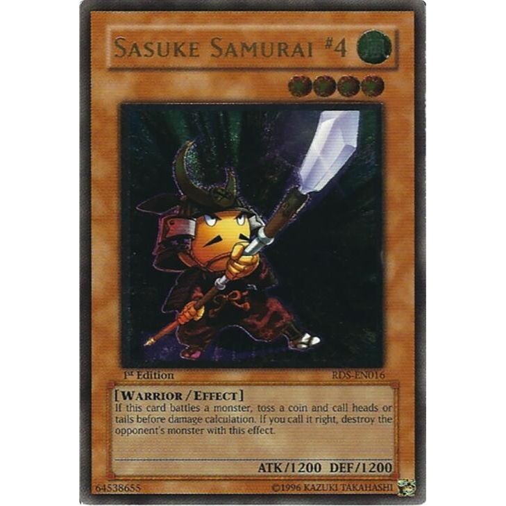 Image for Sasuke Samurai #4 (UTR) (RDS-EN016) (RDS) - YuGiOh