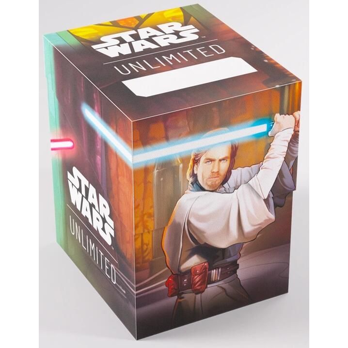 Image for Star Wars: Unlimited Soft Crate - Obi-Wan Kenobi / Darth Maul - Deck Boxes
