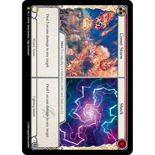 Image for Comet Storm // Shock (LGS335) (PR) - Flesh and Blood TCG