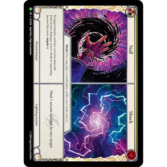 Image for Null // Shock (LGS336) (PR) - Flesh and Blood TCG