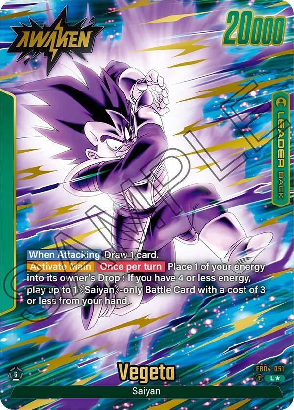 Image for Vegeta - FB04-051 (Alternate Art) (FB04-051) (FB04) - Dragon Ball Super: Fusion World