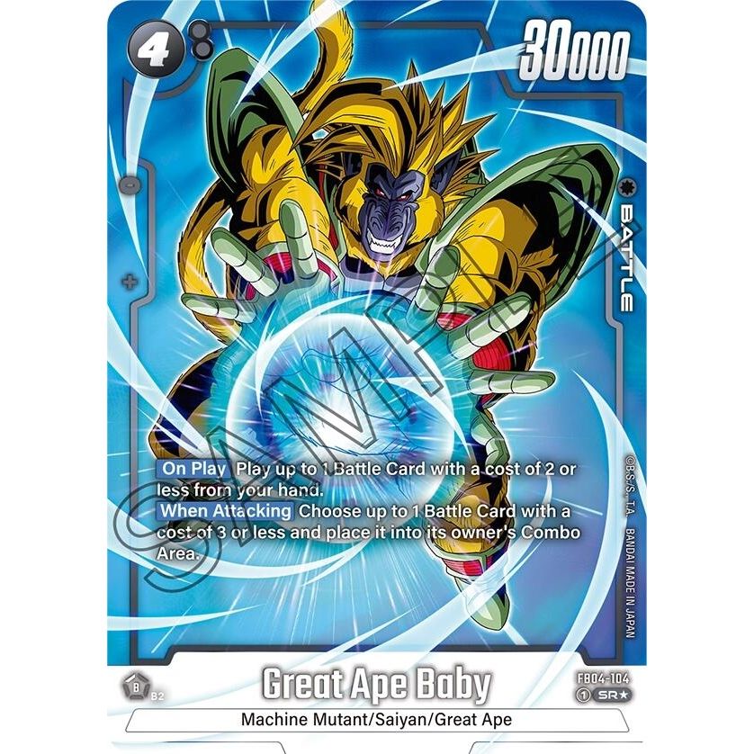 Image for Great Ape Baby (Alternate Art) (FB04-104) (FB04) - Dragon Ball Super: Fusion World