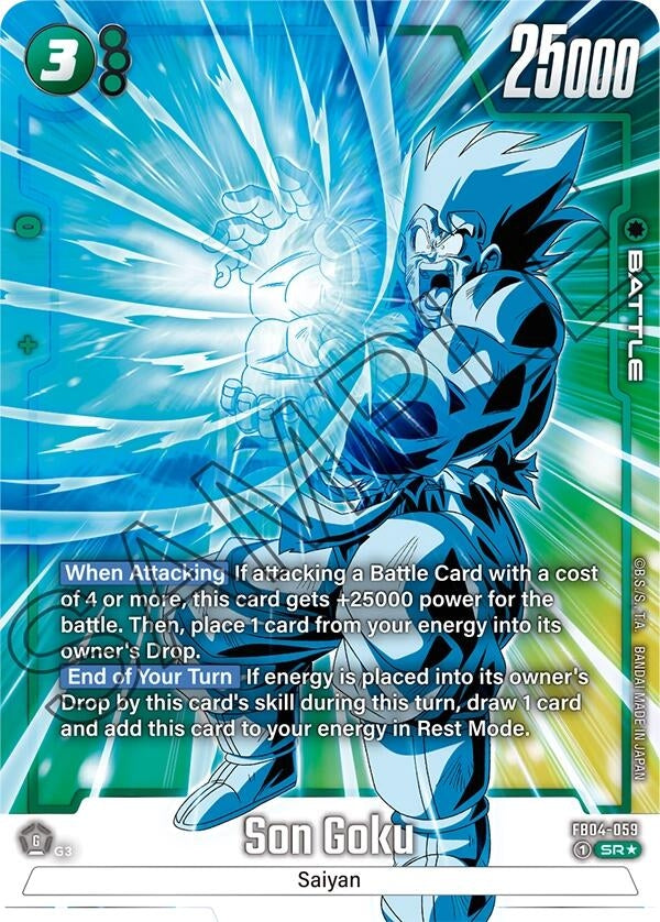 Image for Son Goku - FB04-059 (Alternate Art) (FB04-059) (FB04) - Dragon Ball Super: Fusion World