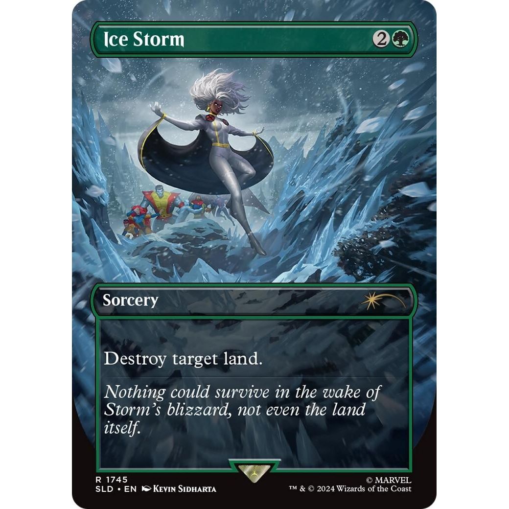 Image for Ice Storm (Rainbow Foil) (1745) (SLD) - Magic: The Gathering