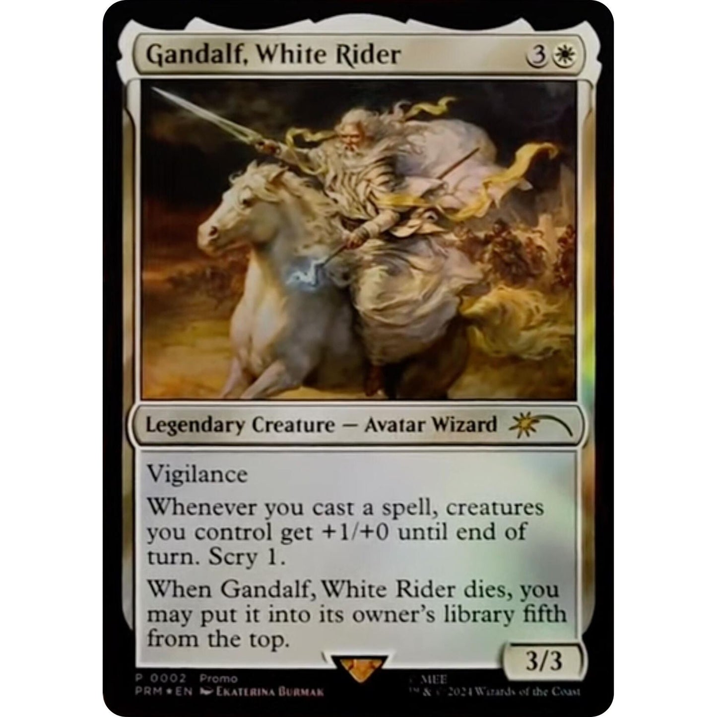 Image for Gandalf, White Rider (2) (UMP) - Magic: The Gathering