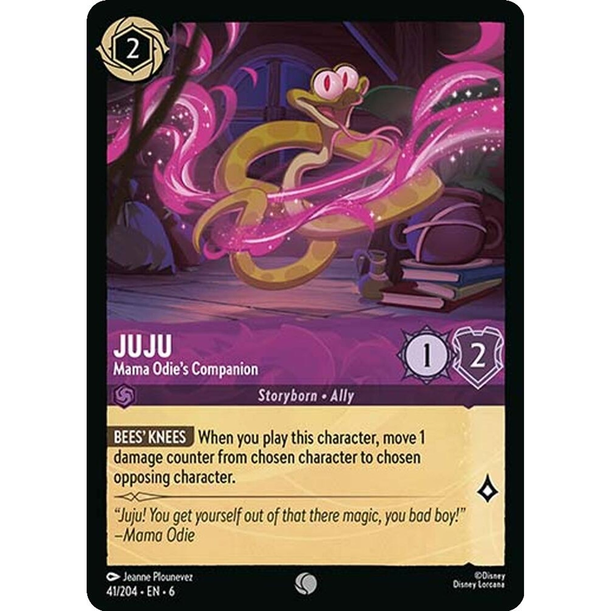 Image for Juju - Mama Odie's Companion (41/204) (6) - Disney Lorcana