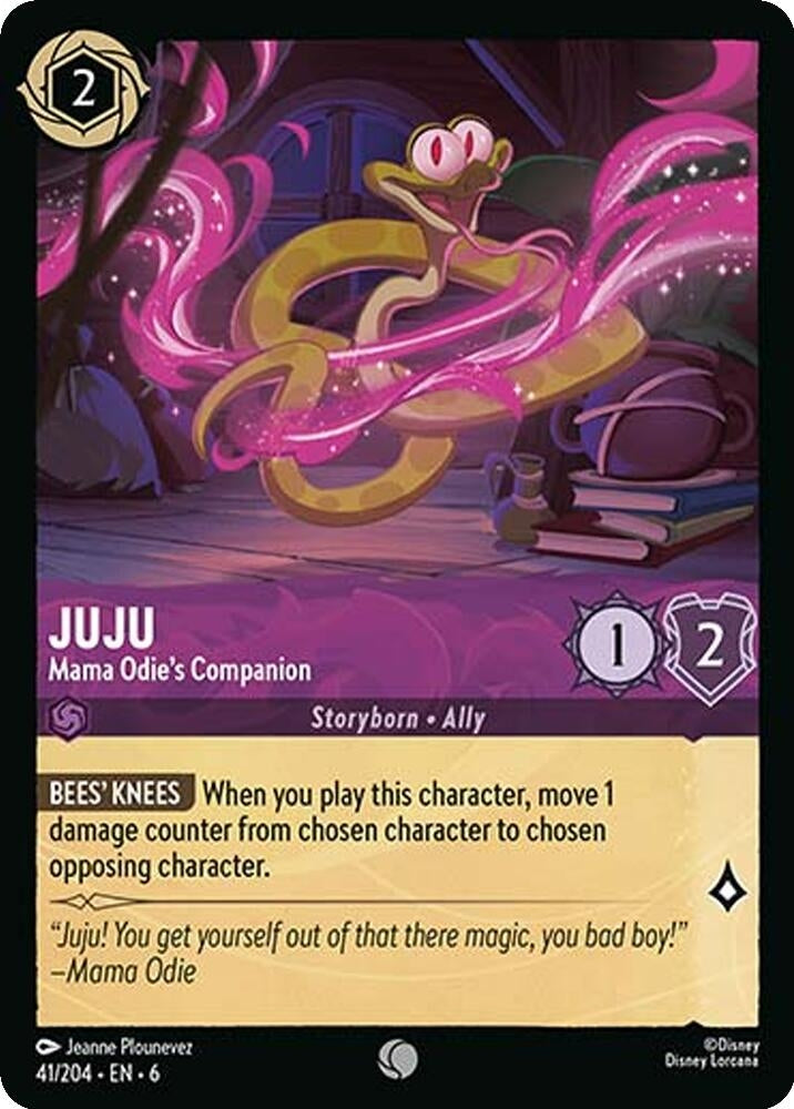 Image for Juju - Mama Odie's Companion (41/204) (6) - Disney Lorcana