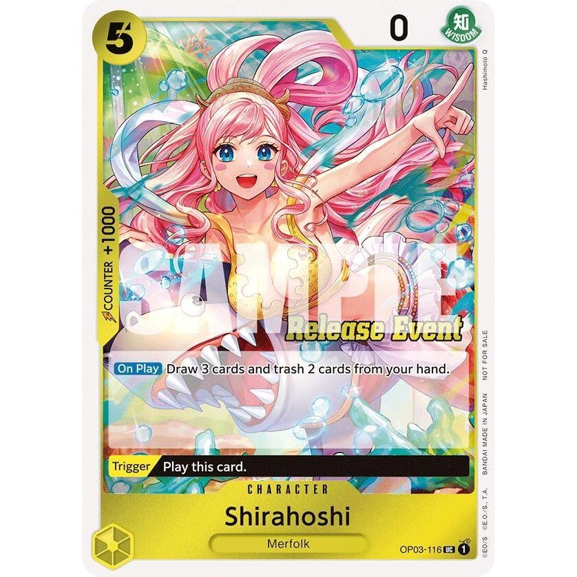 Image for Shirahoshi (ST15 - ST20 Release Event Winner Pack) (OP03-116) (OP-PR) - One Piece Card Game