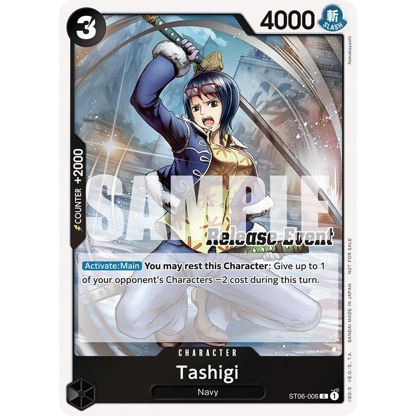 Image for Tashigi (ST15 - ST20 Release Event Winner Pack) (ST06-006) (OP-PR) - One Piece Card Game