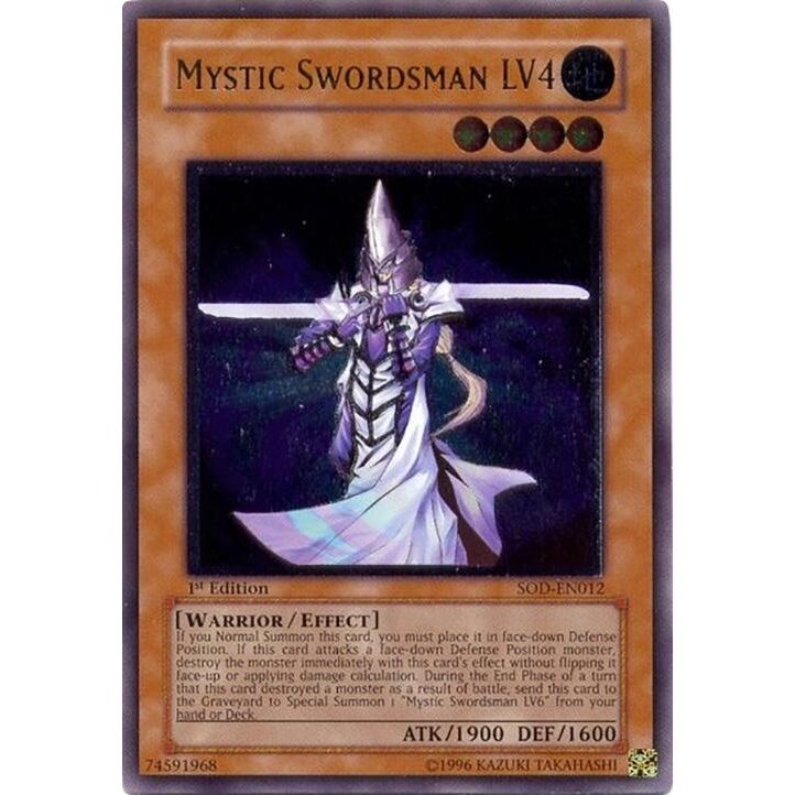 Image for Mystic Swordsman LV4 (UTR) (SOD-EN012) (SOD) - YuGiOh