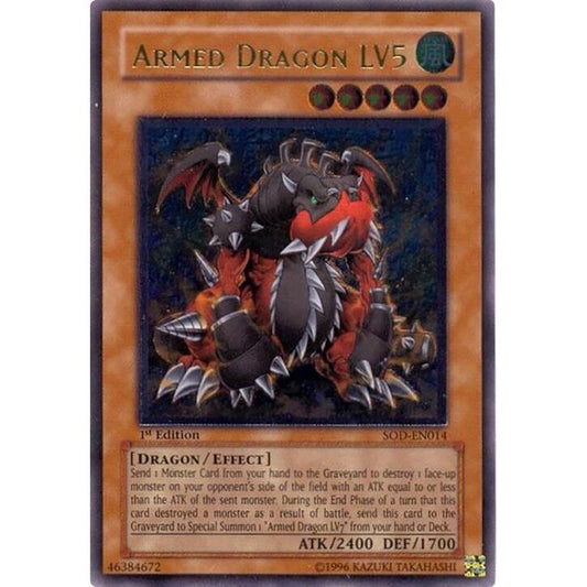 Image for Armed Dragon LV5 (UTR) (SOD-EN014) (SOD) - YuGiOh