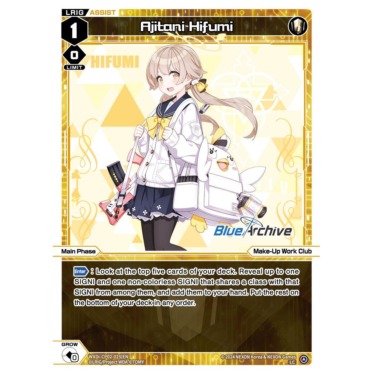 Image for Ajitani Hifumi (WXDi-CP02-025[EN]) (WXDi-CP02) - WIXOSS