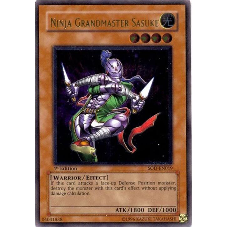 Image for Ninja Grandmaster Sasuke (UTR) (SOD-EN019) (SOD) - YuGiOh