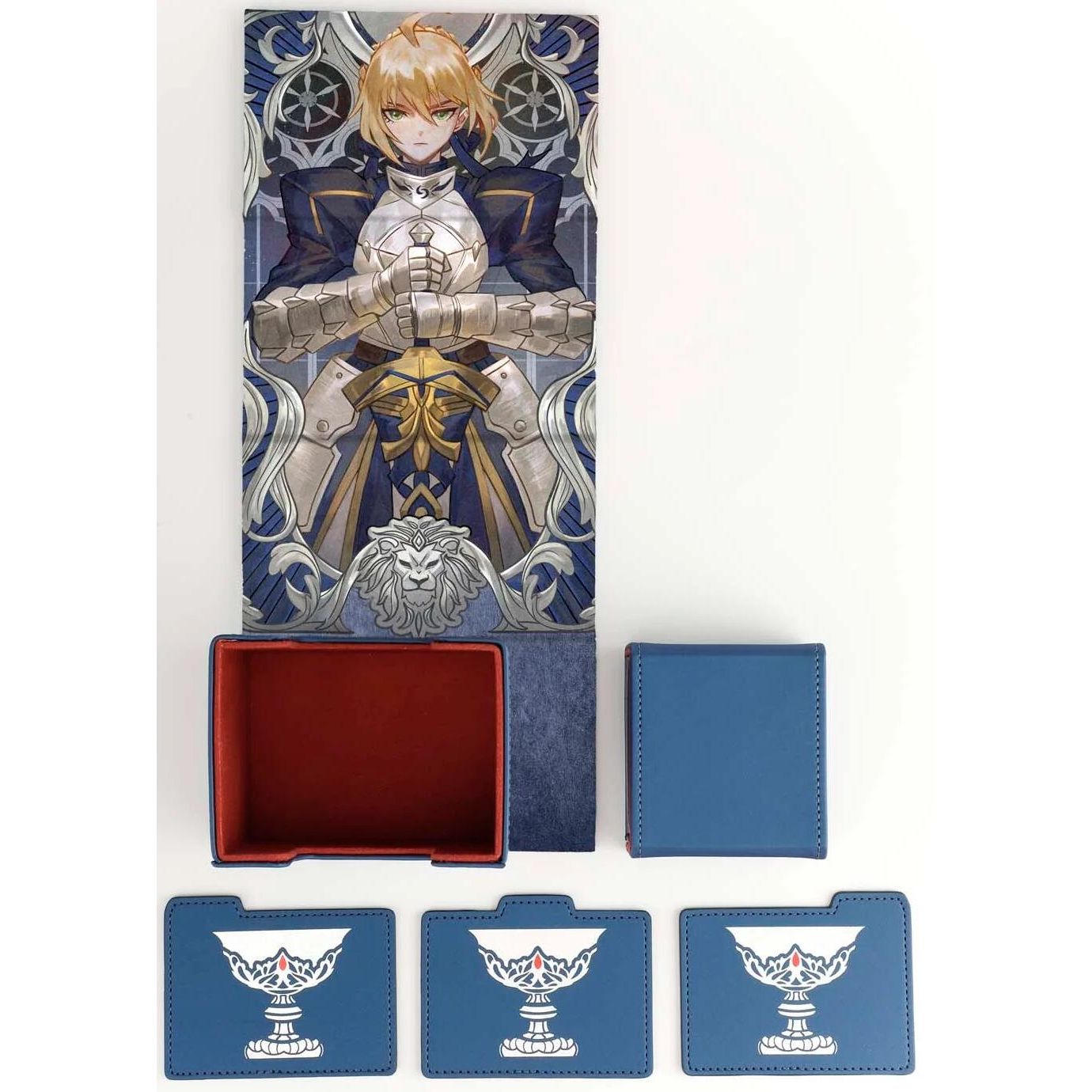 Image for Kings of Providence Faux Leather Dicewinder Deck Box  (Crown of Camelot) - Deck Boxes