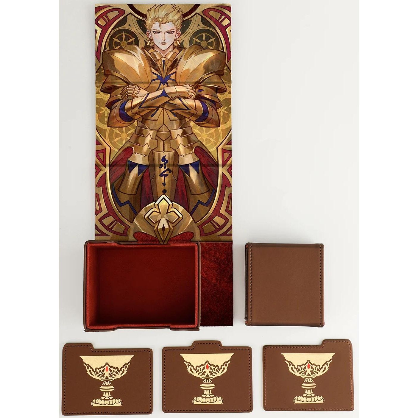 Image for Kings of Providence Faux Leather Dicewinder Deck Box (King of Heroes) - Deck Boxes