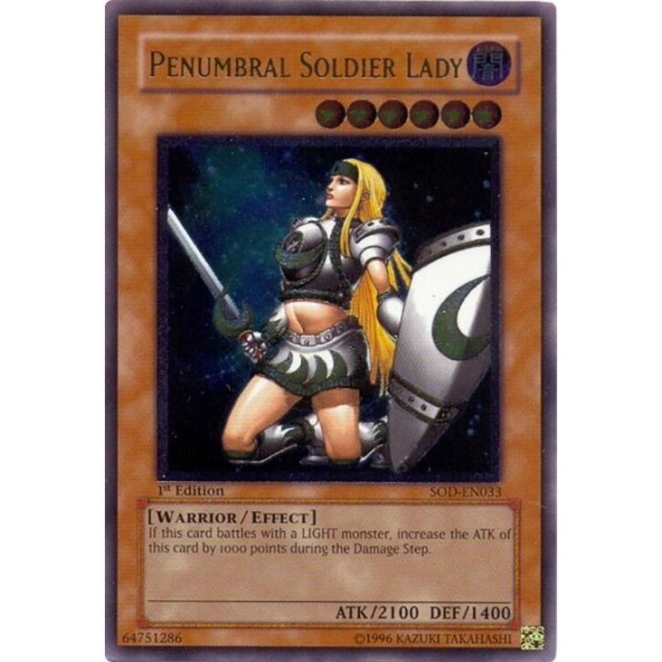 Image for Penumbral Soldier Lady (UTR) (SOD-EN033) (SOD) - YuGiOh