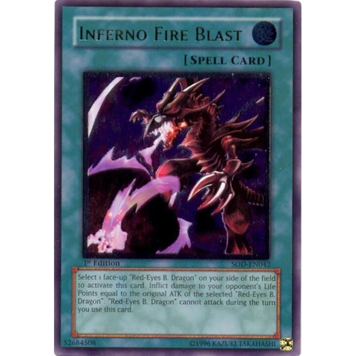 Image for Inferno Fire Blast (UTR) (SOD-EN042) (SOD) - YuGiOh