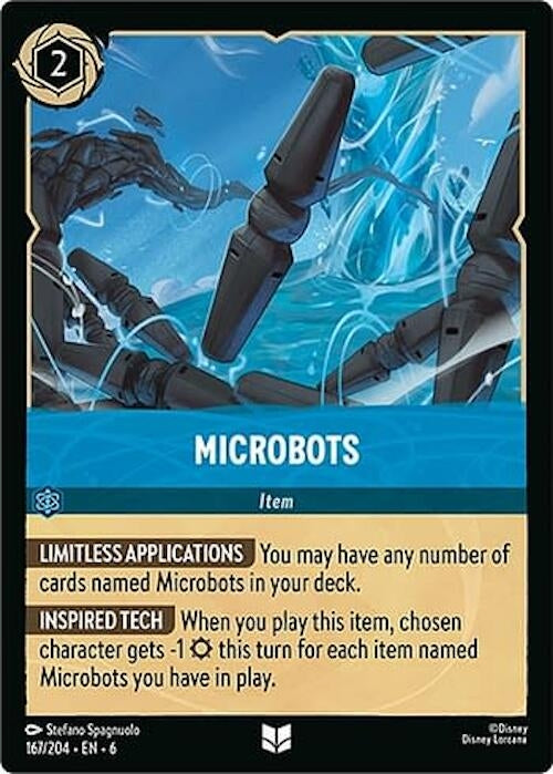 Image for Microbots (167/204) (6) - Disney Lorcana