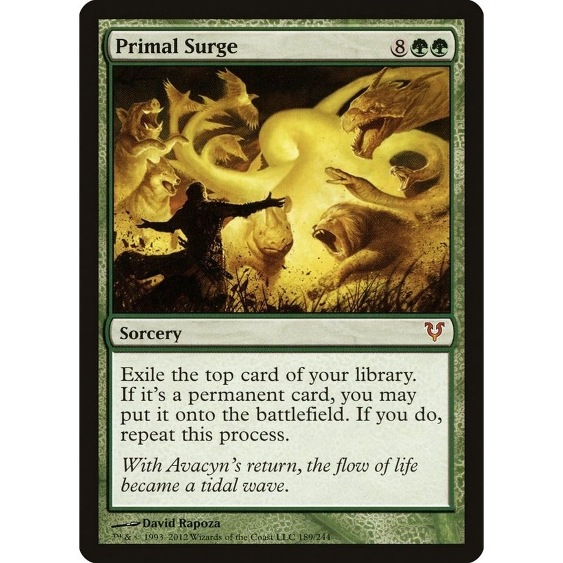 Image for Primal Surge (189) (AVR) - Magic: The Gathering