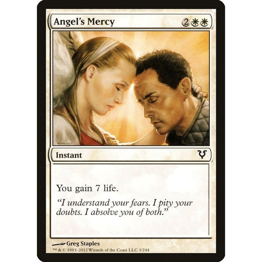 Image for Angel's Mercy (3) (AVR) - Magic: The Gathering