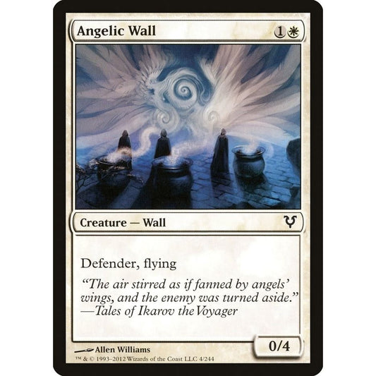 Image for Angelic Wall (4) (AVR) - Magic: The Gathering