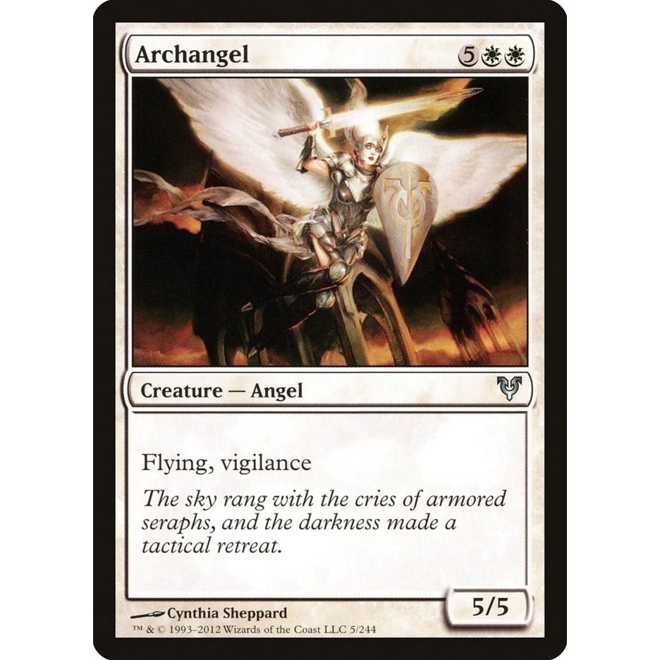 Image for Archangel (5) (AVR) - Magic: The Gathering