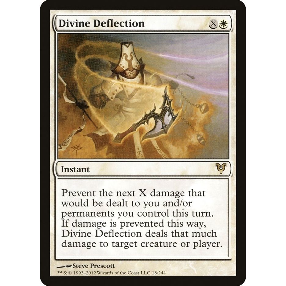 Image for Divine Deflection (18) (AVR) - Magic: The Gathering