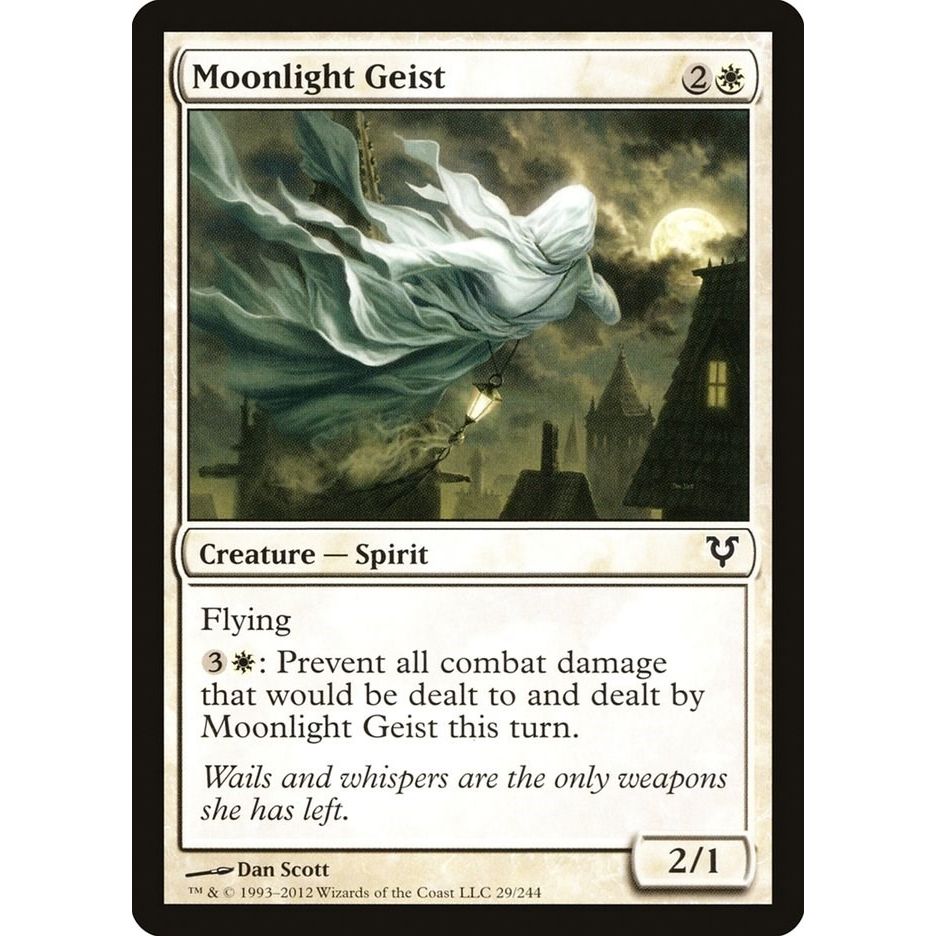 Image for Moonlight Geist (29) (AVR) - Magic: The Gathering
